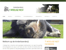 Tablet Screenshot of kinderboerderij-driebergen.nl